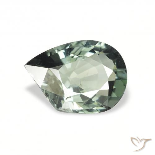 1.03ct 흙빛 녹색 전기석, 팬시한, VS