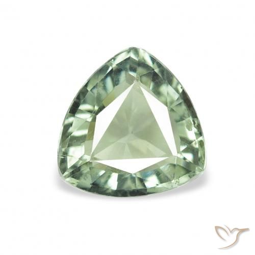0.98ct 모시 그린 전기석, 일조, VVS