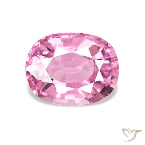 1.56ct 분홍색 전기석, 방석, VS