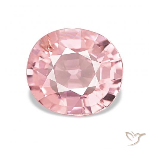 2.08ct 미디엄 핑크 전기석, 타원형, VS