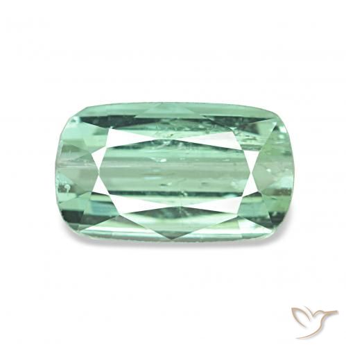 1.80ct 민트 그린 전기석, 방석, VS