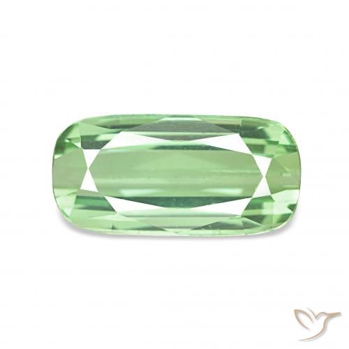 2.21ct 연한 초록색 전기석, 방석, VS