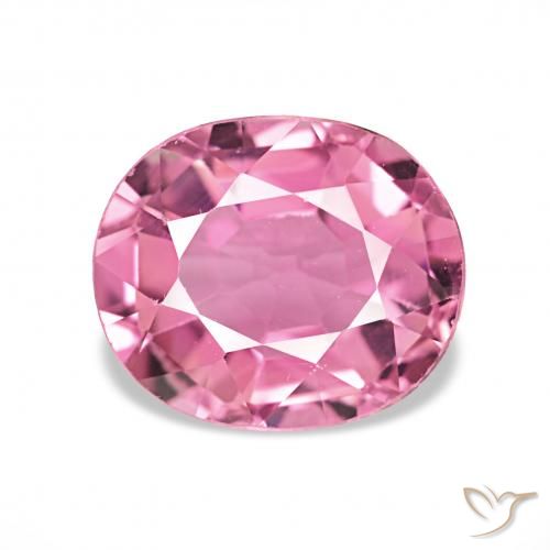 1.54ct 핫 핑크 전기석, 타원형, VVS-VS