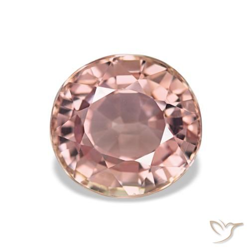 1.84ct 핑크 투르말린, 오벌, VS