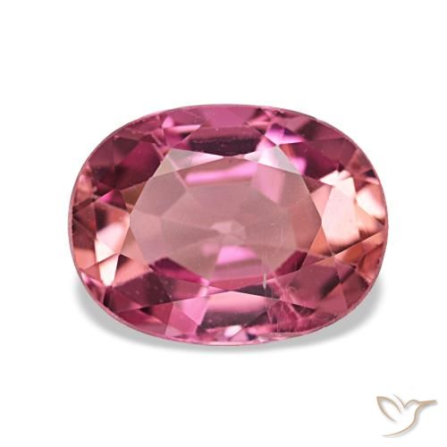 1.58ct 핑크 투르말린, 오벌, VS-SI