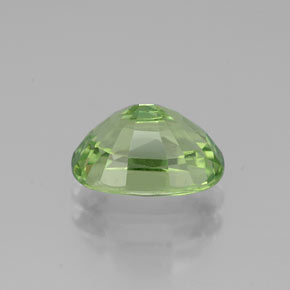 2.40캐럿 천연 그린 차보라이트 가넷, 타원형 컷, 9×6.4 mm, SI