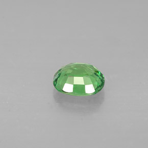 0.64캐럿 천연 크롬 그린 차보라이트 가넷, 쿠션 컷, 5.4×5 mm, VS