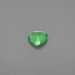 0.57캐럿 천연 크롬 그린 차보라이트 가넷, 트릴리언, 5.5×5.5 mm, VS