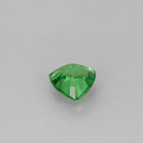 0.41캐럿 천연 크롬 그린 차보라이트 가넷, 트릴리언, 4.7×4.7 mm, VS