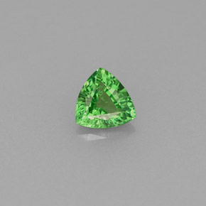 0.45캐럿 천연 크롬 그린 차보라이트 가넷, 트릴리언, 5.1×5 mm, VS
