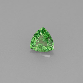 0.45캐럿 천연 크롬 그린 차보라이트 가넷, 트릴리언, 5.1×5 mm, VS