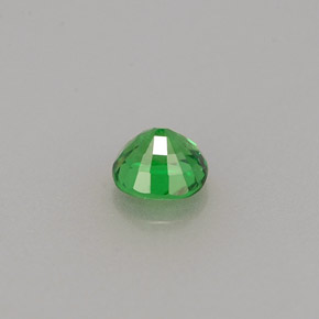 0.46캐럿 천연 크롬 그린 차보라이트 가넷, 쿠션 컷, 4.5×4.2 mm, VS