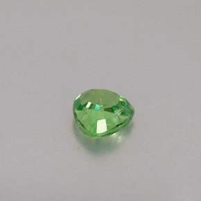 0.27캐럿 천연 크롬 그린 차보라이트 가넷, 트릴리언, 4×3.9 mm, VS