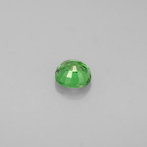 0.46캐럿 천연 그린 차보라이트 가넷, 쿠션 컷, 4.5×4.4 mm, VS-SI