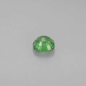 0.48캐럿 천연 그린 차보라이트 가넷, 쿠션 컷, 4.5×4.5 mm, VS