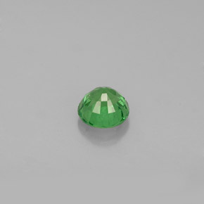 0.47캐럿 천연 그린 차보라이트 가넷, 라운드 컷, 4.47 mm, VS-SI
