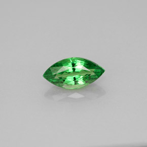 0.96캐럿 천연 크롬 그린 차보라이트 가넷, 마퀴즈, 8.9×4.5 mm, VVS-VS