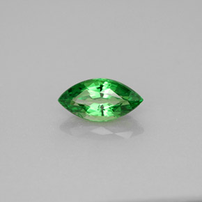 0.96캐럿 천연 크롬 그린 차보라이트 가넷, 마퀴즈, 8.9×4.5 mm, VVS-VS