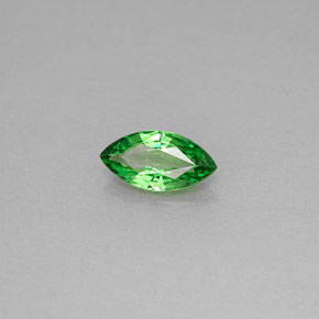 0.68캐럿 천연 크롬 그린 차보라이트 가넷, 마퀴즈, 8.1×4.2 mm, VVS-VS