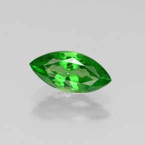 0.85캐럿 천연 크롬 그린 차보라이트 가넷, 마퀴즈, 8.8×4.3 mm, VS