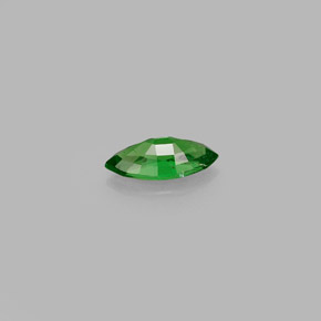 0.38캐럿 천연 크롬 그린 차보라이트 가넷, 마퀴즈, 6.8×3.4 mm, VVS-VS