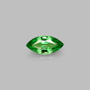 0.44캐럿 천연 크롬 그린 차보라이트 가넷, 마퀴즈, 7.1×3.6 mm, VVS-VS