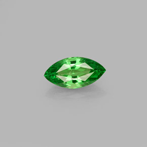 0.48캐럿 천연 크롬 그린 차보라이트 가넷, 마퀴즈, 7.1×3.6 mm, VVS-VS