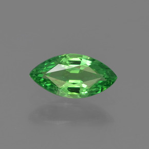 0.41캐럿 천연 크롬 그린 차보라이트 가넷, 마퀴즈, 6.8×3.6 mm, VVS-VS