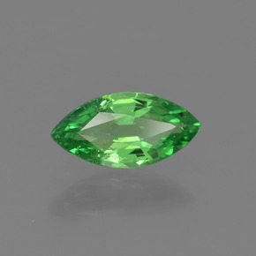 0.41캐럿 천연 크롬 그린 차보라이트 가넷, 마퀴즈, 6.8×3.6 mm, VVS-VS