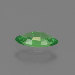 0.41캐럿 천연 크롬 그린 차보라이트 가넷, 마퀴즈, 6.8×3.6 mm, VVS-VS