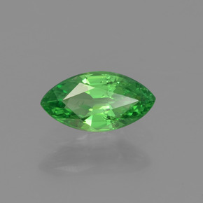 0.43캐럿 천연 크롬 그린 차보라이트 가넷, 마퀴즈, 6.9×3.6 mm, VS
