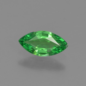 0.36캐럿 천연 그린 차보라이트 가넷, 마퀴즈, 6.9×3.5 mm, VVS-VS