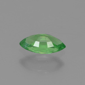 0.33캐럿 천연 미디엄 그린 차보라이트 가넷, 마퀴즈, 6.1×3.1 mm, VVS-VS