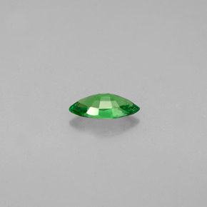 0.27캐럿 천연 크롬 그린 차보라이트 가넷, 마퀴즈, 6×3.1 mm, VVS-VS