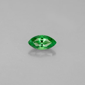 0.29캐럿 천연 크롬 그린 차보라이트 가넷, 마퀴즈, 5.8×3.1 mm, VVS-VS