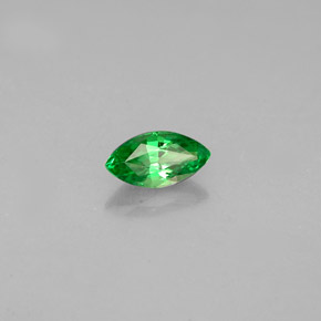 0.29캐럿 천연 크롬 그린 차보라이트 가넷, 마퀴즈, 5.8×3.1 mm, VVS-VS
