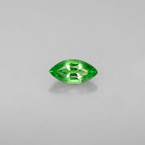 0.29캐럿 천연 크롬 그린 차보라이트 가넷, 마퀴즈, 6×3 mm, VVS-VS