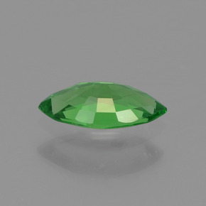 0.38캐럿 천연 크롬 그린 차보라이트 가넷, 마퀴즈, 6.9×3.6 mm, VVS-VS