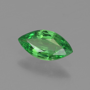 0.38캐럿 천연 크롬 그린 차보라이트 가넷, 마퀴즈, 7×3.6 mm, VVS-VS