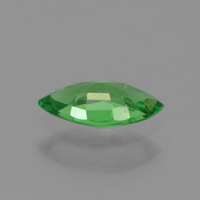 0.38캐럿 천연 크롬 그린 차보라이트 가넷, 마퀴즈, 7×3.6 mm, VVS-VS