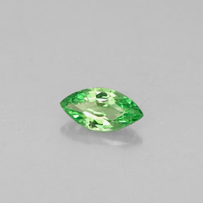 0.27캐럿 천연 크롬 그린 차보라이트 가넷, 마퀴즈, 6×3.1 mm, VVS-VS