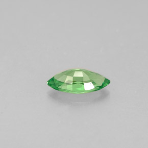 0.27캐럿 천연 크롬 그린 차보라이트 가넷, 마퀴즈, 6×3.1 mm, VVS-VS