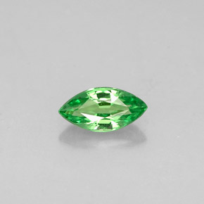 0.31캐럿 천연 크롬 그린 차보라이트 가넷, 마퀴즈, 6.1×3.1 mm, VVS-VS