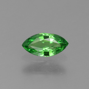 0.30캐럿 천연 크롬 그린 차보라이트 가넷, 마퀴즈, 6.1×3.2 mm, VVS-VS