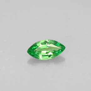 0.30캐럿 천연 크롬 그린 차보라이트 가넷, 마퀴즈, 6.2×3.2 mm, VVS-VS