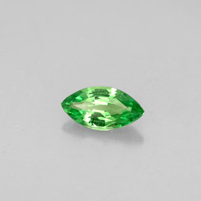 0.30캐럿 천연 크롬 그린 차보라이트 가넷, 마퀴즈, 6.2×3.2 mm, VVS-VS
