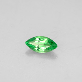 0.24캐럿 천연 크롬 그린 차보라이트 가넷, 마퀴즈, 5.7×3 mm, VVS-VS