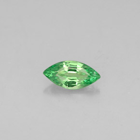 0.25캐럿 천연 크롬 그린 차보라이트 가넷, 마퀴즈, 6×3.1 mm, VVS-VS