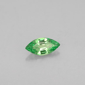 0.25캐럿 천연 크롬 그린 차보라이트 가넷, 마퀴즈, 6×3.1 mm, VVS-VS