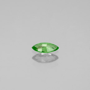 0.25캐럿 천연 크롬 그린 차보라이트 가넷, 마퀴즈, 5.9×3.1 mm, SI